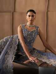 Afrozeh Embroidered Luxury Bridal Unstitched 3Pc Suit AFB-25-06 ARABELLA