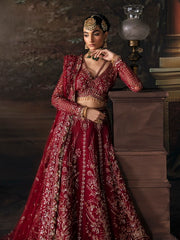 Afrozeh The Brides Unstitched Wedding Formal 3Pc Suit AFB-V1-01 Emmaline