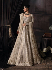 Afrozeh The Brides Unstitched Wedding Formal 3Pc Suit AFB-V1-03 Margaret