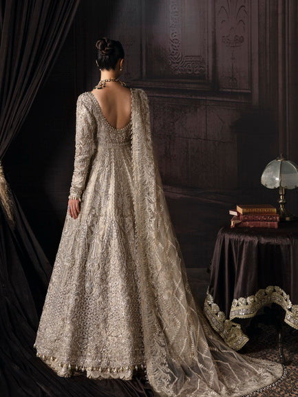 Afrozeh The Brides Unstitched Wedding Formal 3Pc Suit AFB-V1-03 Margaret