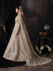 Afrozeh The Brides Unstitched Wedding Formal 3Pc Suit AFB-V1-03 Margaret