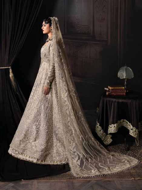 Afrozeh The Brides Unstitched Wedding Formal 3Pc Suit AFB-V1-03 Margaret