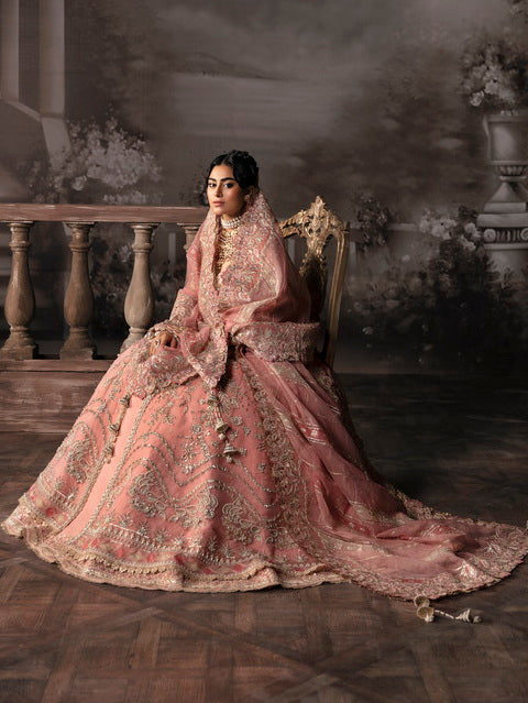 Afrozeh The Brides Unstitched Wedding Formal 3Pc Suit AFB-V1-06 Victoria