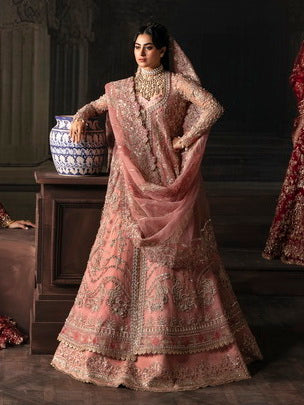 Afrozeh The Brides Unstitched Wedding Formal 3Pc Suit AFB-V1-06 Victoria