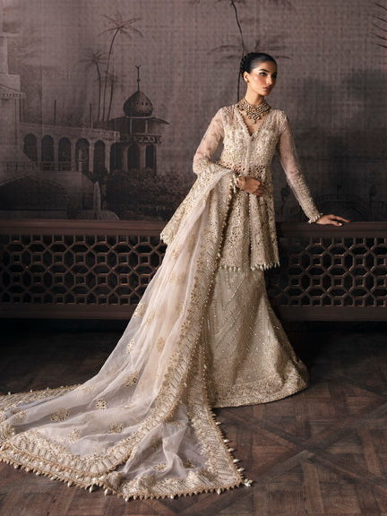 Afrozeh The Brides Unstitched Wedding Formal 3Pc Suit AFB-V1-08 Helena