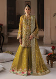 Afrozeh Shehnai Hand Work Organza Unstitched 3Pc Suit AFR-0152 Zarminay