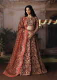 Afrozeh Shehnai Hand Work Organza Unstitched 3Pc Suit AFR-0157 Rukhsan