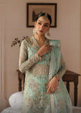 Afrozeh Shehnai Hand Work Organza Unstitched 3Pc Suit AFR-0158 Dastoor