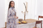 Feathers Chiragh Unstitched Digital Printed Lawn 3Pc Suit AFROZA-FT272