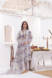 Feathers Chiragh Unstitched Digital Printed Lawn 3Pc Suit AFROZA-FT272