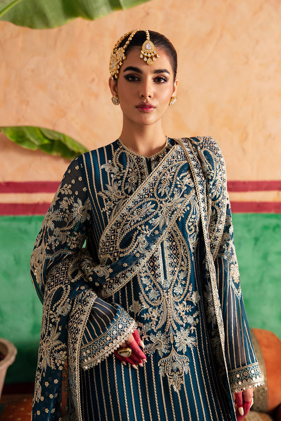 Afrozeh Shehnai Unstitched Wedding Formal 3Pc Suit AFS-23-V1-05 Amal