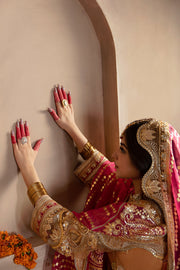 Afrozeh Shehnai Unstitched Wedding Formal 3Pc Suit AFS-23-V1-08 Zuri