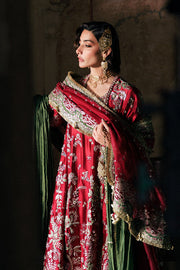 Freeshia by Suffuse Embroidered Shesha Silk Unstitched 3Pc Suit - AFSANAE