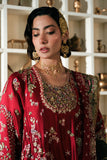 Freeshia by Suffuse Embroidered Shesha Silk Unstitched 3Pc Suit - AFSANAE