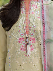 Wisteria by Roheenaz Embroidered Lawn Unstitched 3Pc Suit RUNSS23025B