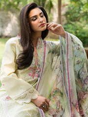 Wisteria by Roheenaz Embroidered Lawn Unstitched 3Pc Suit RUNSS23025B