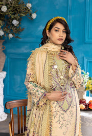 Aangan by Humdum Digital Printed Lawn Unstitched 3Pc Suit AG-04