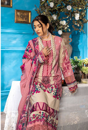 Aangan by Humdum Digital Printed Lawn Unstitched 3Pc Suit AG-09