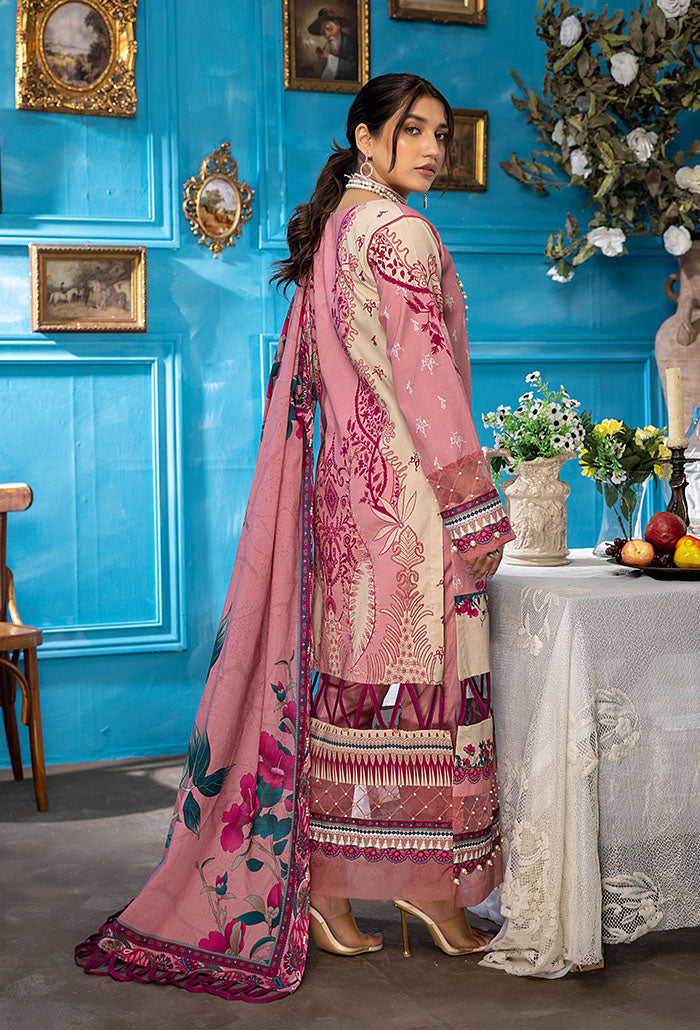 Aangan by Humdum Digital Printed Lawn Unstitched 3Pc Suit AG-09
