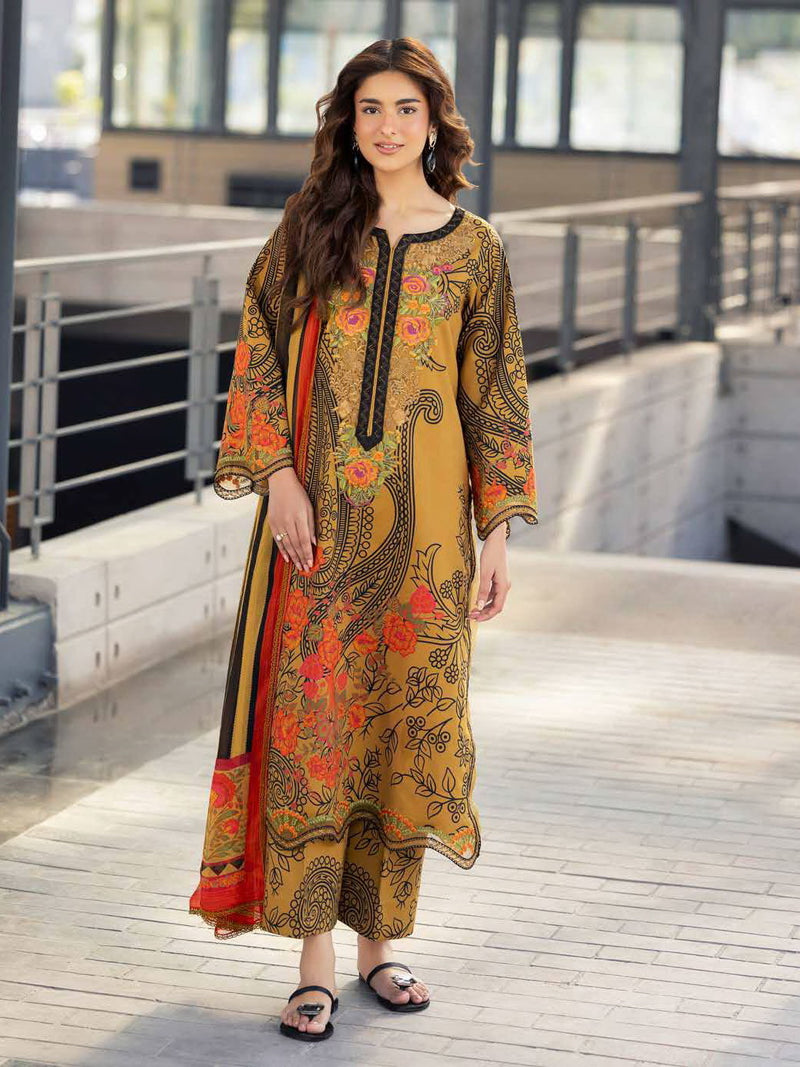 Charizma Aghaz e Nou Embroidered Lawn Unstitched 3Pc Suit AG6-01