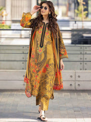 Charizma Aghaz e Nou Embroidered Lawn Unstitched 3Pc Suit AG6-01
