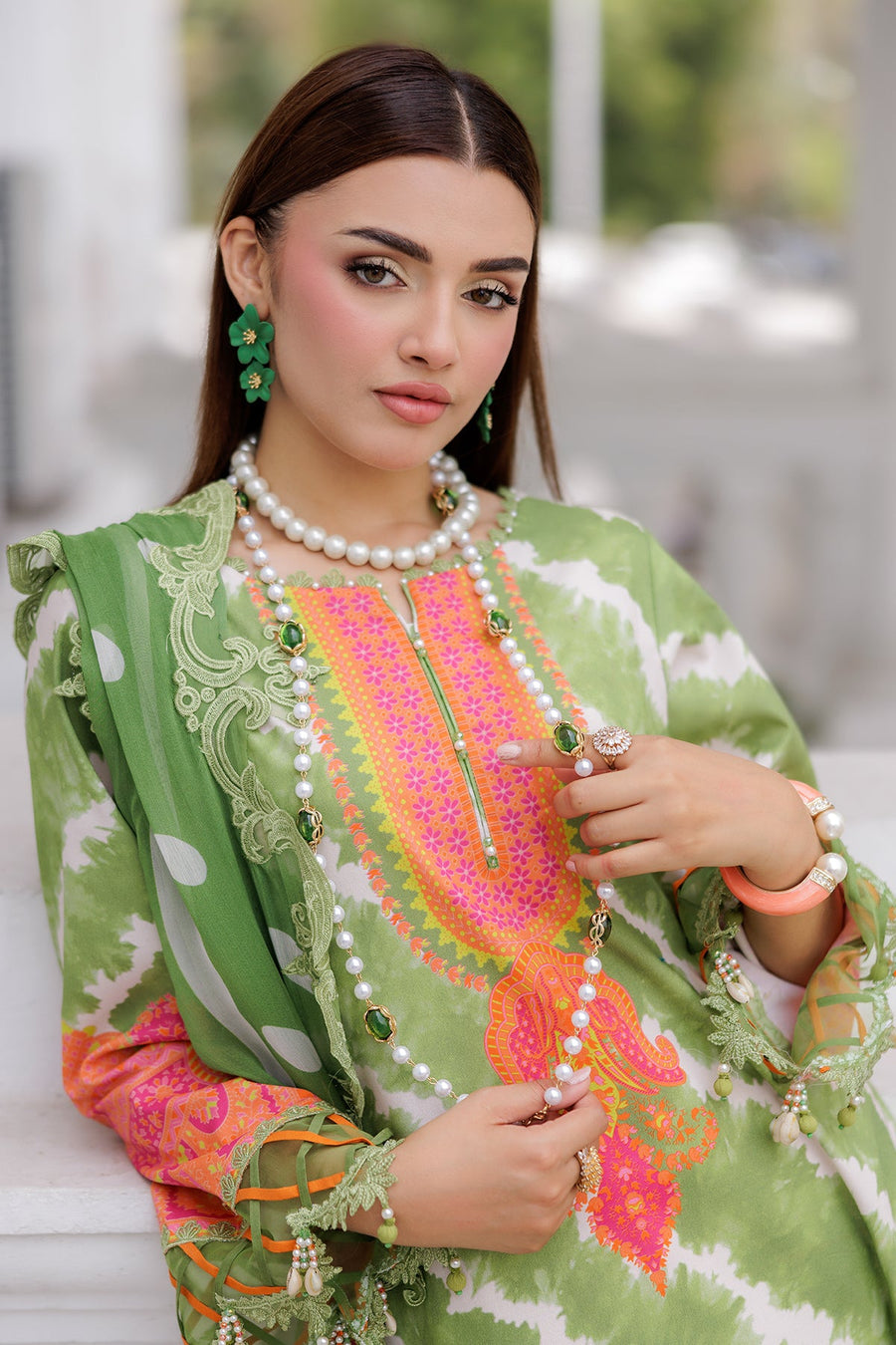 Charizma Aghaz e Nou Vol-02 Embroidered Lawn Unstitched 3Pc Suit AG6-02