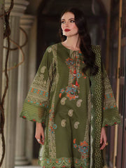 Charizma Aghaz e Nou Embroidered Lawn Unstitched 3Pc Suit AG6-03