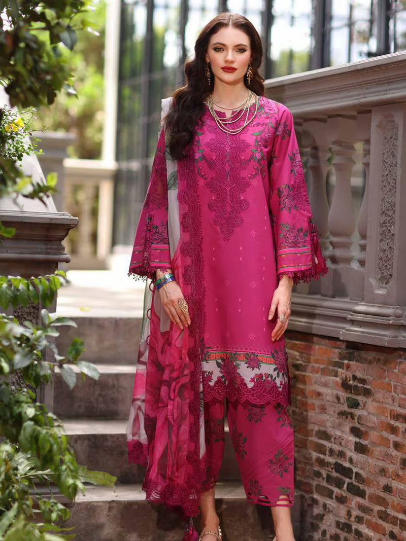 Charizma Aghaz e Nou Embroidered Lawn Unstitched 3Pc Suit AG6-05