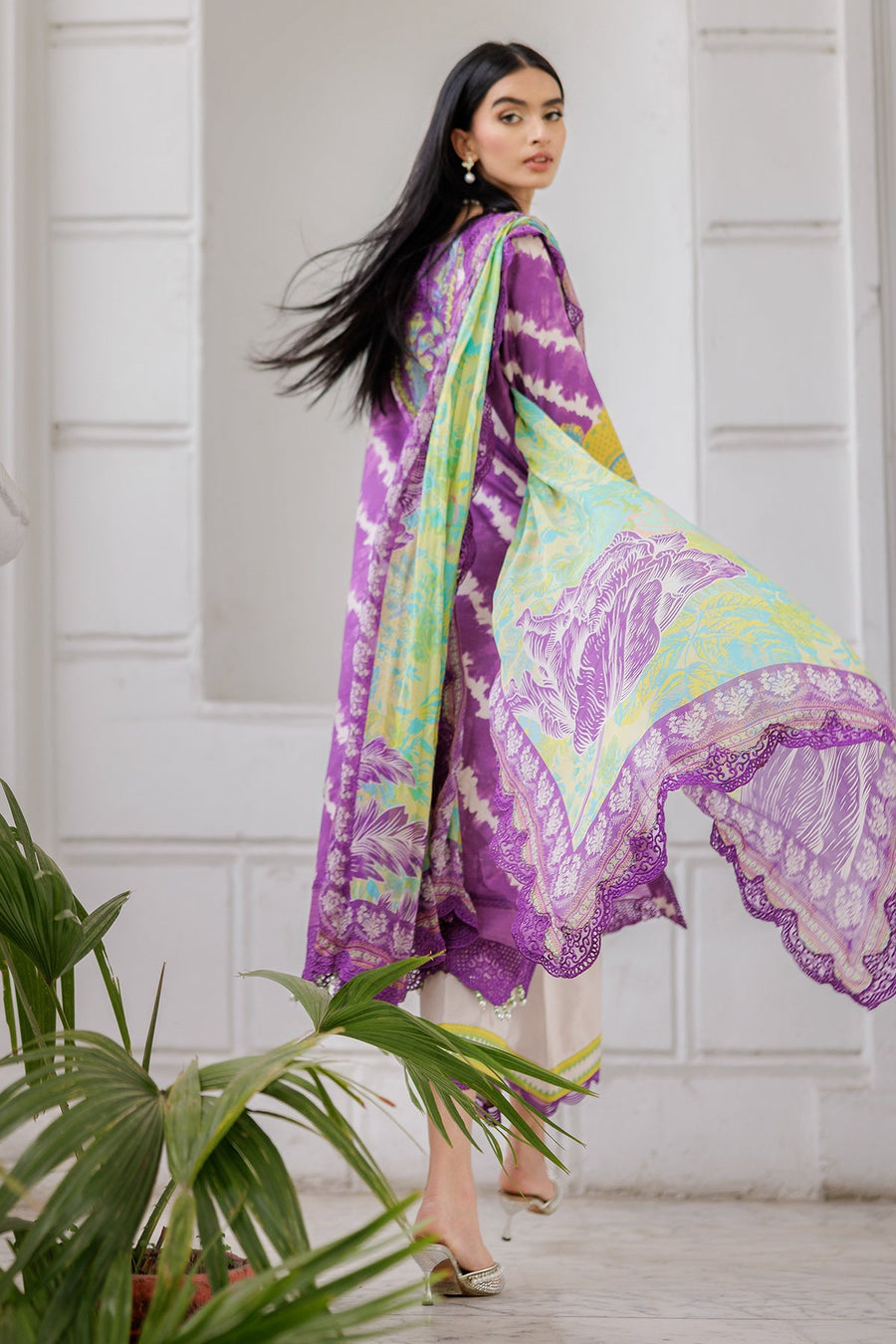 Charizma Aghaz e Nou Vol-02 Embroidered Lawn Unstitched 3Pc Suit AG6-05