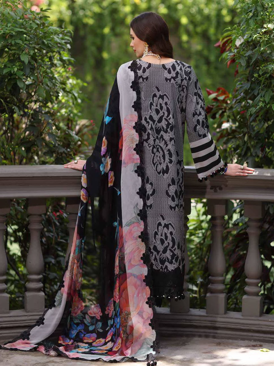Charizma Aghaz e Nou Embroidered Lawn Unstitched 3Pc Suit AG6-07