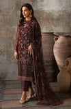 Zarif Emirah Luxury Embroidered Net Unstitched 3Pc Suit ZEF 03 CHARM