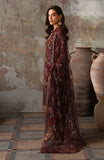 Zarif Emirah Luxury Embroidered Net Unstitched 3Pc Suit ZEF 03 CHARM