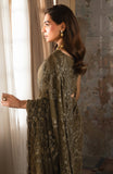 Zarif Emirah Luxury Embroidered Net Unstitched 3Pc Suit ZEF 07 JAZAB