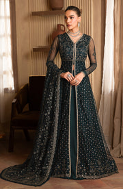 Zarif Emirah Luxury Embroidered Net Unstitched 3Pc Suit ZEF 01 ORNA