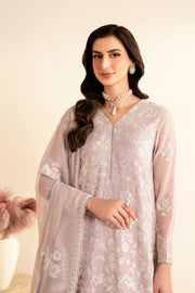 Xenia Formals Embroidered Chiffon Unstitched 3Pc Suit XF-966 AHITI