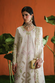 Zariya Zaira Embroidered Luxury Lawn Unstitched 3Pc Suit ZB6S102 AIRA