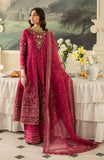 Suave by Emaan Adeel Embroidered Organza Unstitched 3Pc Suit - Salvia