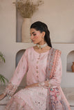 Neeshay Symphony Embroidered Luxury Lawn Unstitched 3Pc Suit - Lullaby