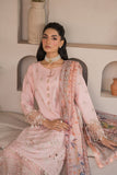 Neeshay Symphony Embroidered Luxury Lawn Unstitched 3Pc Suit - Lullaby