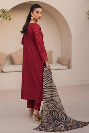 Neeshay Symphony Embroidered Luxury Lawn Unstitched 3Pc Suit - Cadence