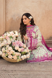 Zarposh Shalamar Embroidered Lawn Unstitched 3Pc Suit - Rozalia