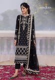 Abresham by Asim Jofa Embroidery Lawn Silk Unstitched 3Pc Suit AJAB-01