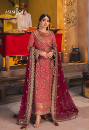 Chamkeeli by Asim Jofa Embroidered Chiffon Unstitched 3Pc Suit AJKK-05
