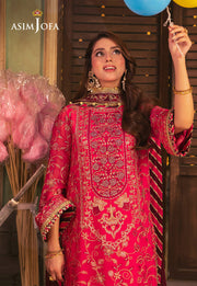 Chamkeeli by Asim Jofa Embroidered Chiffon Unstitched 3Pc Suit AJKK-11