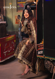 Chamkeeli by Asim Jofa Embroidered Chiffon Unstitched 3Pc Suit AJKK-30