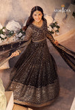 Shehnai by Asim Jofa Embroidered Chiffon Unstitched 3Pc Suit AJSH-01