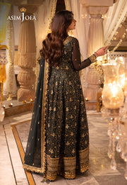 Shehnai by Asim Jofa Embroidered Chiffon Unstitched 3Pc Suit AJSH-05