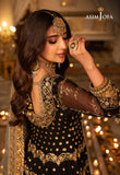 Shehnai by Asim Jofa Embroidered Chiffon Unstitched 3Pc Suit AJSH-05