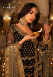 Shehnai by Asim Jofa Embroidered Chiffon Unstitched 3Pc Suit AJSH-05