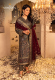 Shehnai by Asim Jofa Embroidered Raw Silk Unstitched 3Pc Suit AJSH-07